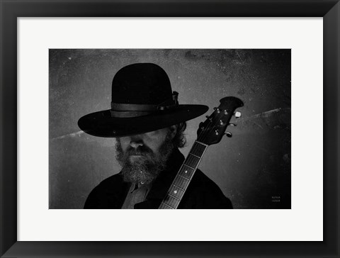 Framed Home on the Range Cowboy I Print