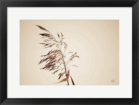 Framed Summer Reeds III Print