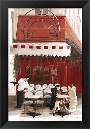 Framed Paris Bistro Print