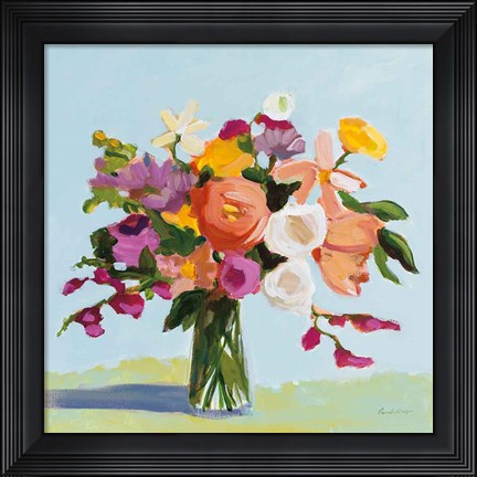 Framed August Blooms Print