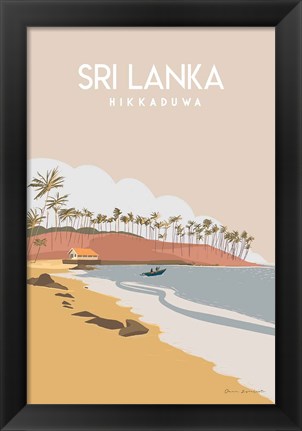 Framed Sri Lanka Print