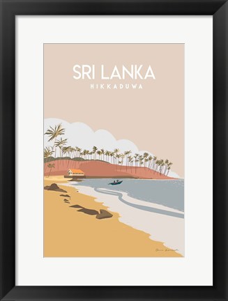 Framed Sri Lanka Print