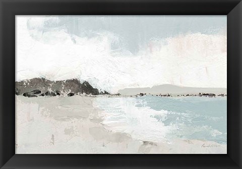 Framed Calm Water Neutral Print