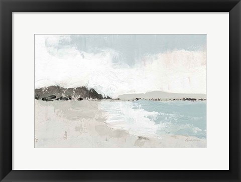 Framed Calm Water Neutral Print