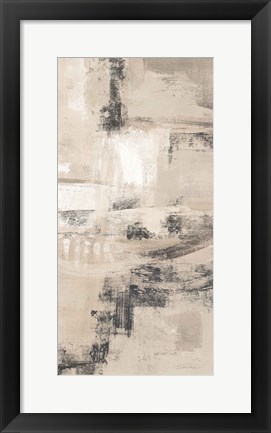 Framed Neutral Shades III Print