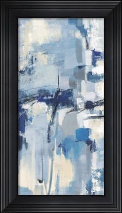 Framed Old Port II Navy Print
