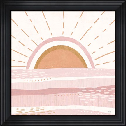 Framed Warm Sweet Summer V Print
