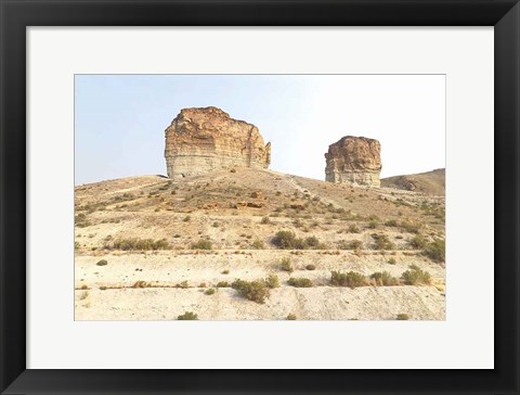 Framed Western Buttes Print