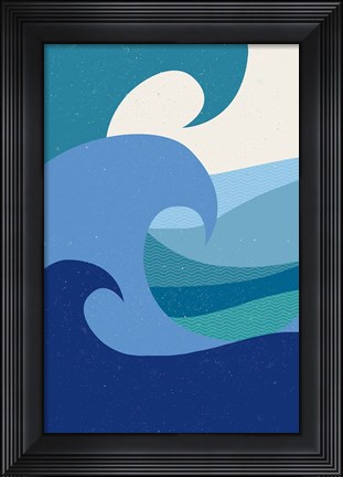 Framed Salty No Words Print