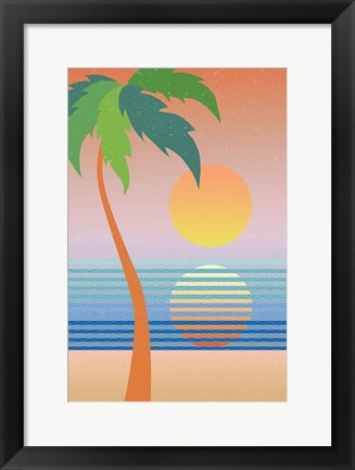 Framed Paradise No Words Print