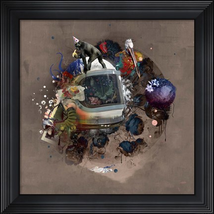 Framed Everything&#39;s Not Lost Print