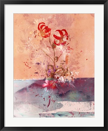 Framed Floriage Print