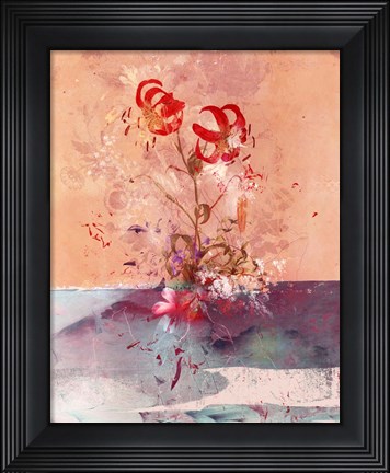 Framed Floriage Print