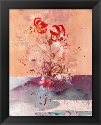 Framed Floriage Print