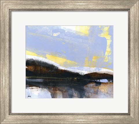 Framed Umber Lake Print