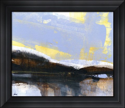 Framed Umber Lake Print