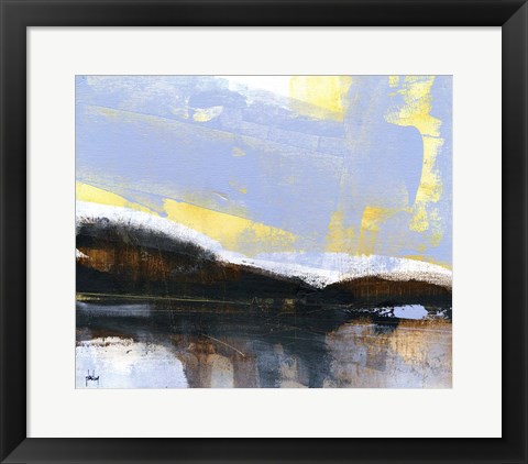 Framed Umber Lake Print