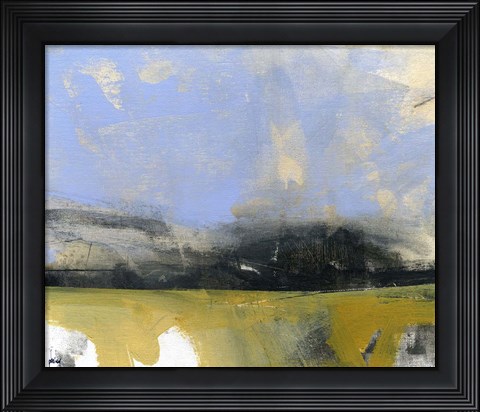 Framed Umber Wood Print