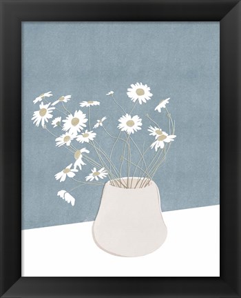 Framed Daisy Still Life Print