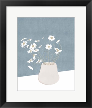 Framed Daisy Still Life Print