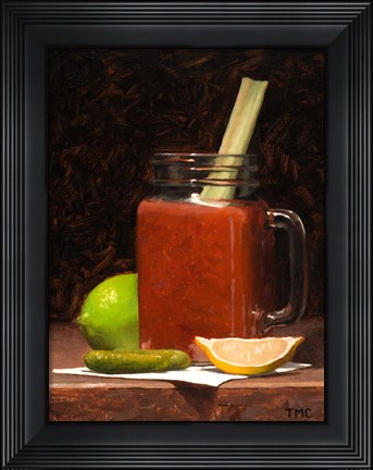 Framed Bloody Mary Print