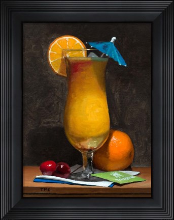 Framed Sex on The Beach Print