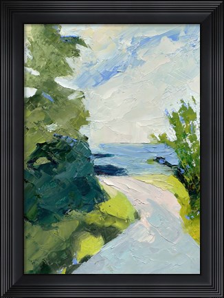 Framed Rounding The Bend Print