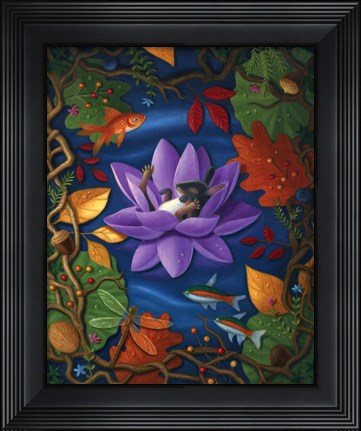 Framed Adrift Print
