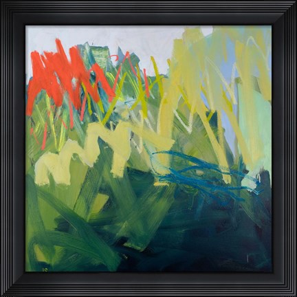 Framed Forces of Nature: Green Print