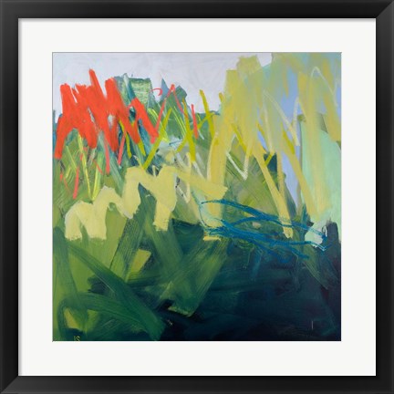 Framed Forces of Nature: Green Print