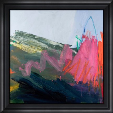 Framed Forces of Nature: Pink Print