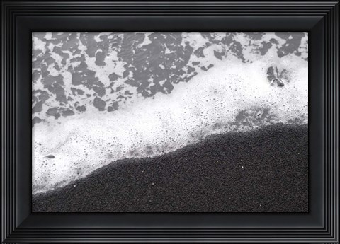 Framed Black Sand No. 3 Print