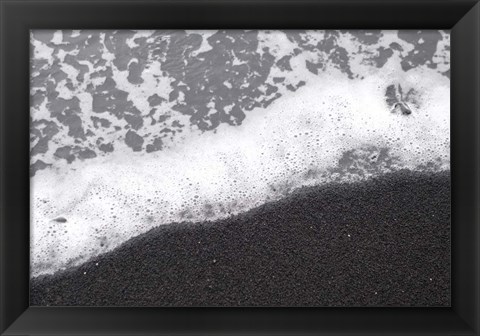 Framed Black Sand No. 3 Print