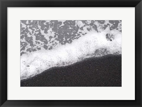 Framed Black Sand No. 3 Print