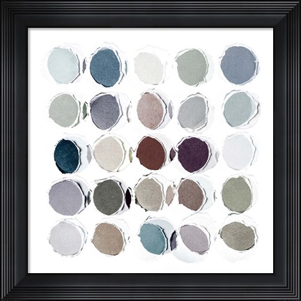 Framed Overlapping Thoughts Print