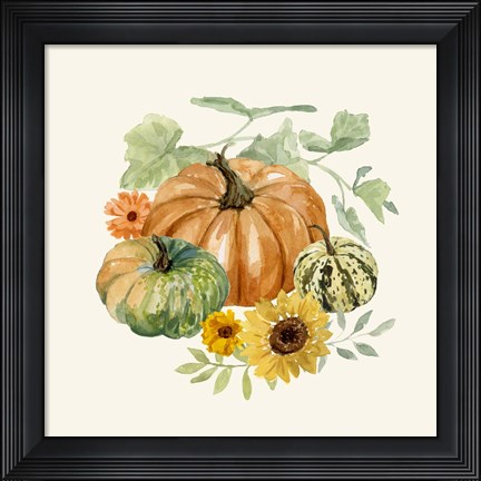 Framed Hello Autumn II Print