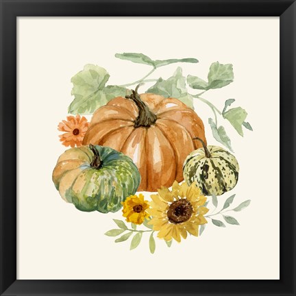 Framed Hello Autumn II Print