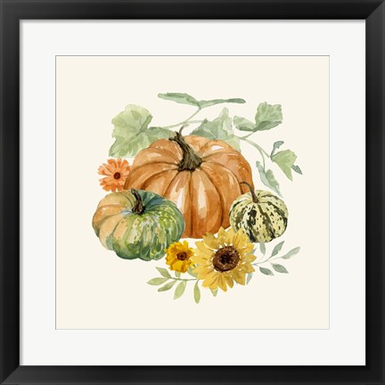 Framed Hello Autumn II Print