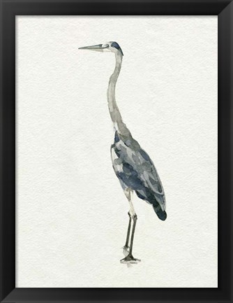 Framed Saltwater Herons II Print