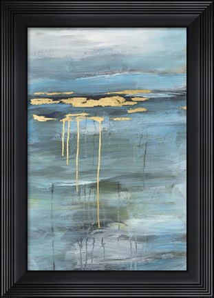 Framed Distant Shores II Print