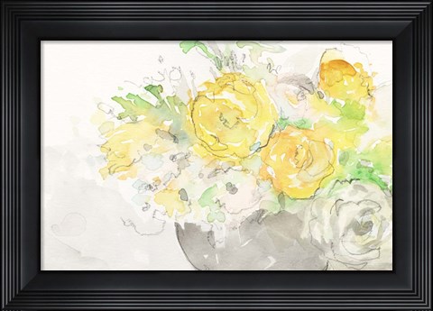 Framed Summer Grace I Print