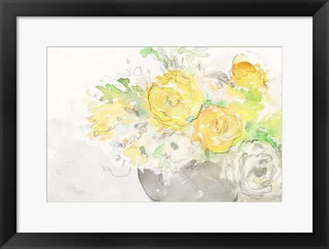 Framed Summer Grace I Print