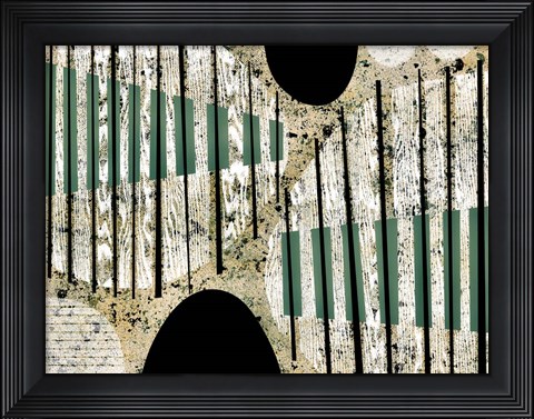 Framed Texture Play II Print