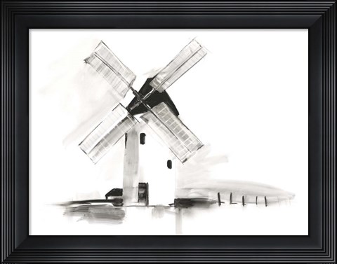 Framed European Farm Collection IV Print