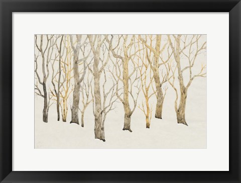 Framed Bare Trees I Print