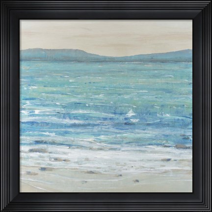 Framed Reef Edge I Print