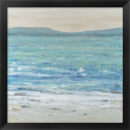 Framed Reef Edge I Print