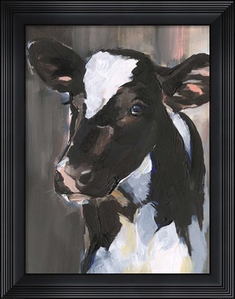 Framed Bessie Blue Eyes II Print