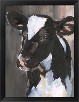 Framed Bessie Blue Eyes II Print