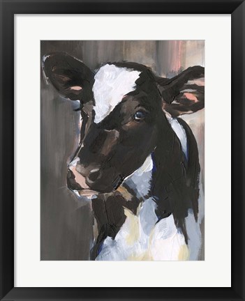 Framed Bessie Blue Eyes II Print